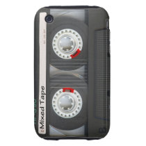 Mixed Tape Cassette Tough Iphone 3 Case