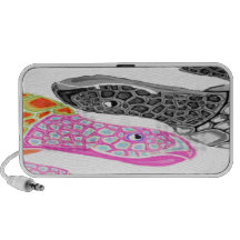 Mixed Turtles iPod Speaker