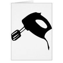 mixer - kitchen machine card
