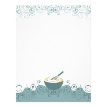 mixing bowl whisk baker pastry chef letterhead fli