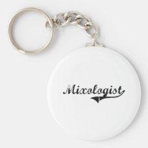 Mixologist Professional Job Key Chains