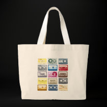 Mixtapes Tote Bag bags