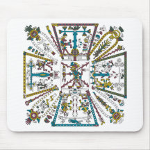 Mixtec Design Mouse Pad