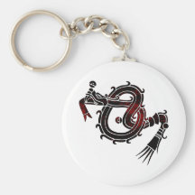 Mixtec Serpent Key Chain