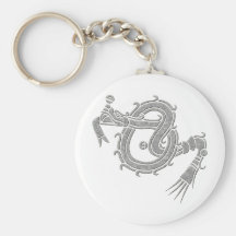 Mixtec Serpent Keychain