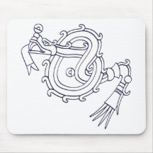 Mixtec Serpent Mousepads