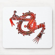 Mixtec Serpent Mousepads