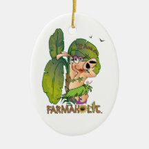 Miz ChaCha Hanukkah Ornament (oval)