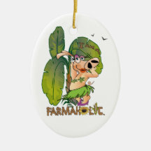 Miz ChaCha Merry Yule Ornament (oval)