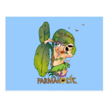 Miz ChaCha Postcard