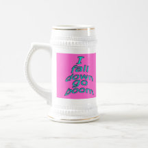 MJ12club*-I fall down go boom-Grown-Up Pix Coffee Mugs