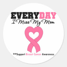 Mlle Cancer-Quotidienne My Mom du sein I Autocollants