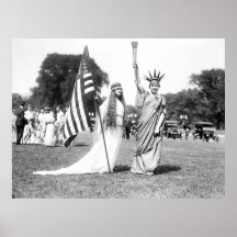 Mlle Colombie et Madame Liberty : 1919 Posters