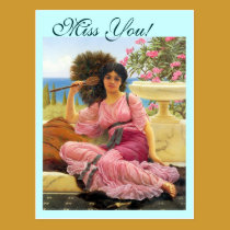 Mlle de Godward Flabellifera vous carte postale cartes postales