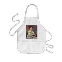 Mlle. Julie Manet with Cat Apron