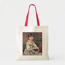 Mlle. Julie Manet with Cat Bag