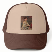 Mlle. Julie Manet with Cat Mesh Hats