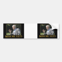 Mlle Me Yet ? George W. Bush Adhésif Pour Voiture