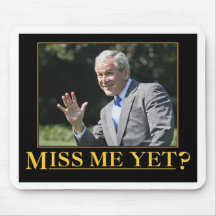 Mlle Me Yet ? George W. Bush Tapis De Souris