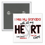 Mlle My Grandpa du cancer de poumon I Badge