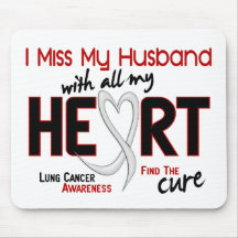 Mlle My Husband du cancer de poumon I Tapis De Souris