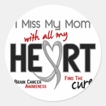 MLLE MY MOM du cancer du cerveau I Adhésif