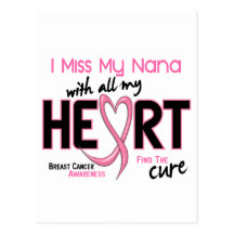 Mlle My Nana du cancer du sein I Cartes Postales