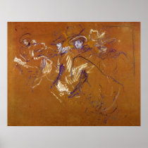 Mlles Eglantines by Toulouse-Lautrec Print