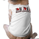 MMA Mixed Martial Arts Bloody Skulls pet clothing