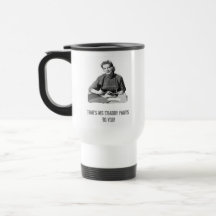 Mme Crabby Pants Tasse