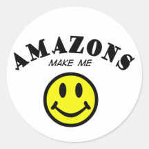 MMS: Amazons Round Sticker