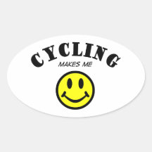 MMS: Cycling Oval Sticker