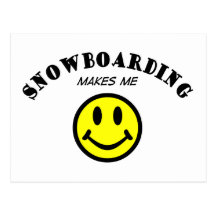 MMS: Snowboarding Post Card