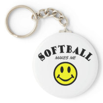 MMS: Softball Keychain