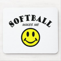 MMS: Softball Mouse Pads