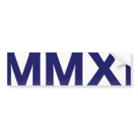MMXI 2011 Bumper Sticker