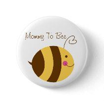mmy To Bee Baby Shower Button