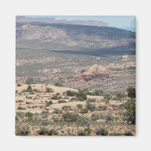 moab scenery refrigerator magnet