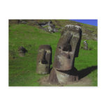 Moai on Easter Island (Rapa Nui) postcards