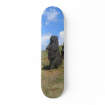 Moai Rano raraku Custom Skate Board