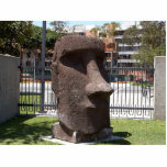 Moai Statue At The La Natural History Museum Photo Cutout
