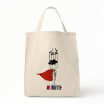 Mobbette Grocery Tote Canvas Bag