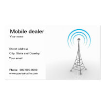 Mobile dealer business card