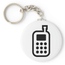 Mobile Phone Key Chain