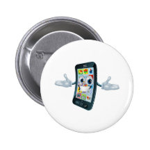 Mobile phone man pin