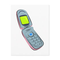 Mobile Phone Postcard