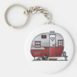 Mobile Scout Camper Keychain