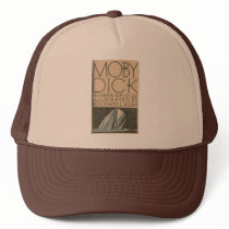 Moby Dick Cover Trucker Hats