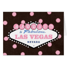 Mocha Pink MARRIED in Fabulous Las Vegas Card