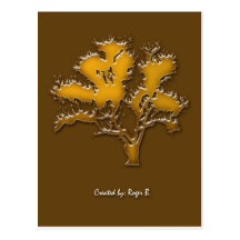 MOCHA TREE POSTCARD